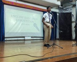 VI to VIII English Elocution Competition 2025-26
